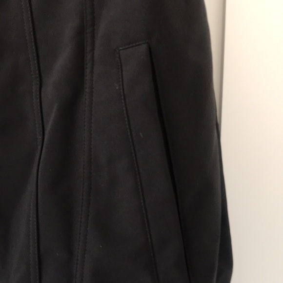 Levi’s black, polyester , collared zip up jacket XXL - Picture 6 of 8